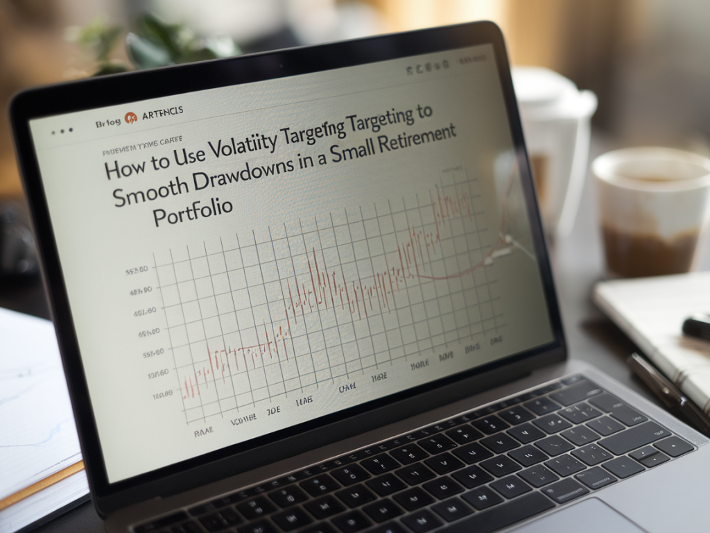 How to use volatility targeting to smooth drawdowns in a small retirement portfolio