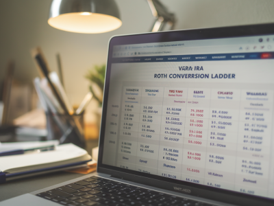 How to build a taxable-to-IRA Roth conversion ladder using Vanguard funds to optimize lifetime tax drag