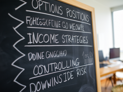 How to size options positions for income strategies while controlling downside risk