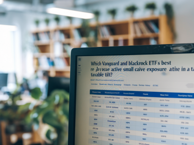 Which vanguard and blackrock etfs best replace active small-cap value exposure in a taxable tilt