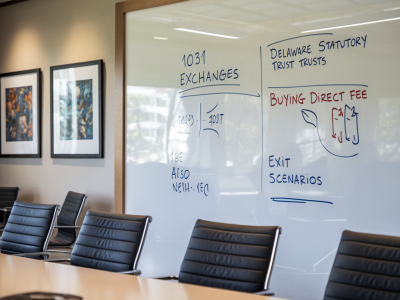 How to structure a 1031 exchange into a Delaware statutory trust (DST) versus buying direct: fees, cash flow and exit scenarios